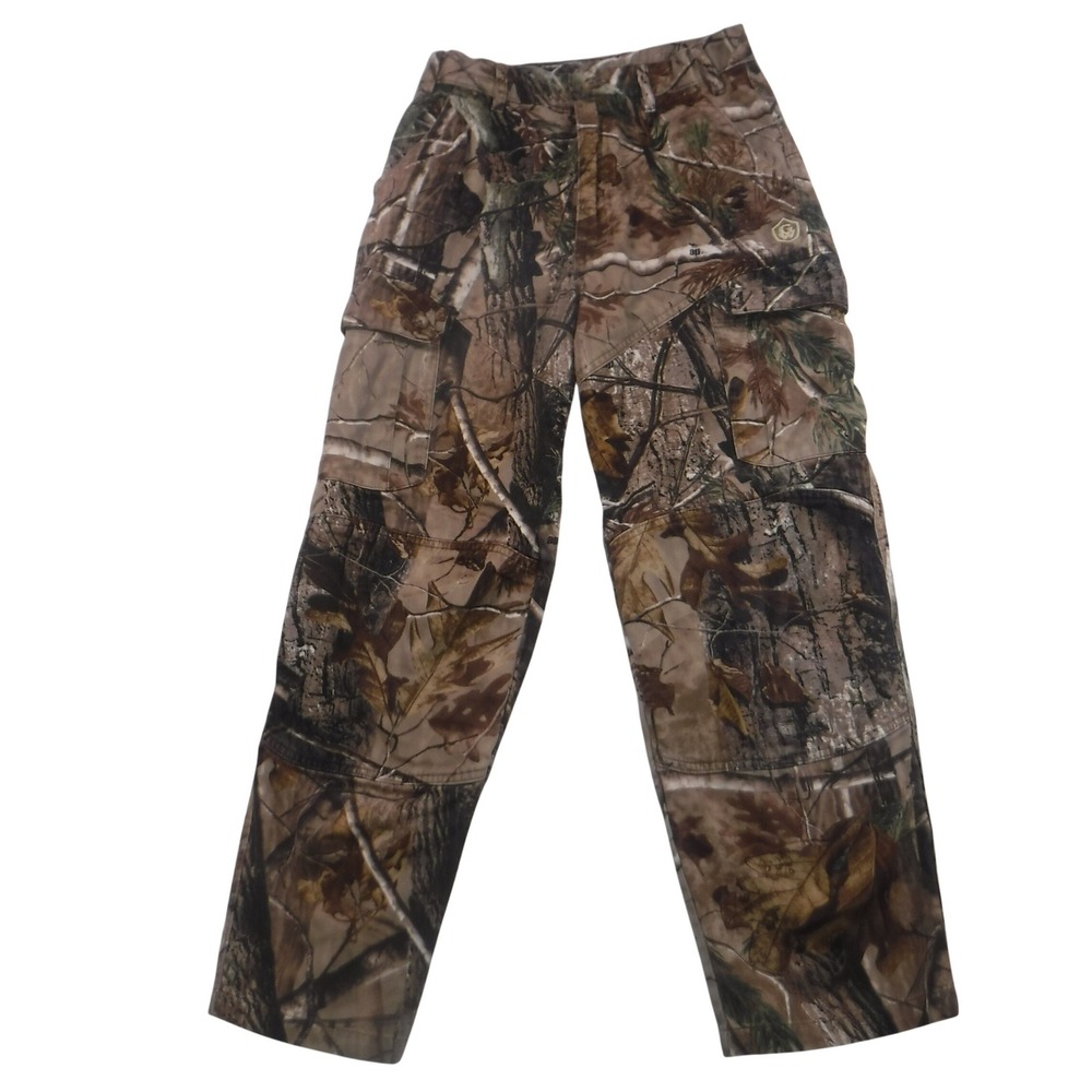 Game Winner Youth Boys Camo Cargo Pants‎ Realtree AP Size 14 Hunting Outdoor